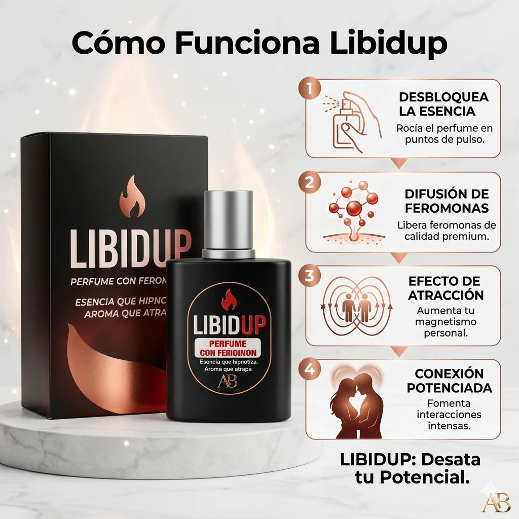🔥 LIBIDUP – Perfume con Feromonas